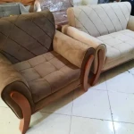 مبل راحتی اسکارلت چوبی 7 نفره