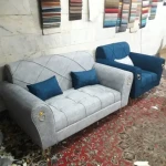 مبل راحتی اسکارلت 7 نفره پایه فلز