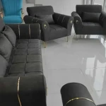 مبل راحتی اسکارلت 7 نفره پایه فلز