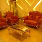 مبل استیل نگین 7 نفره