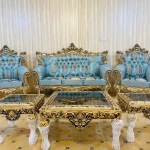مبل استیل رزیتا 7 نفره