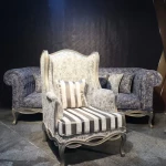 مبل کلاسیک چستر فرانسوی طنابی 8 نفره