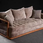 مبل راحتی مدل ترک 8 نفره + پاف