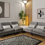 مبل راحتی درنیکا 8 نفره تخت شو