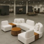 مبل  راحتی ال مدل U