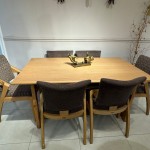 میز ناهارخوری مدل ایتالیایی 6 نفره