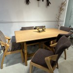 میز ناهارخوری مدل ایتالیایی 6 نفره