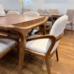 میز ناهارخوری مدل دیانا 6 نفره