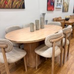 میز ناهارخوری مدل نوبل 6 نفره