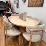 میز ناهارخوری مدل نوبل 6 نفره