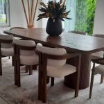 میز ناهارخوری مدل نیلپر 6 نفره