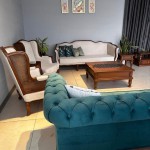 مبل کلاسیک چستر فرانسوی کاترین 8 نفره