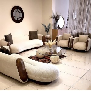 مبل راحتی 8 نفره مدل بلوط