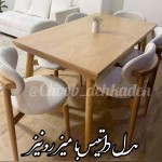 میز ناهار خوری داتیس 4 و 6 نفره