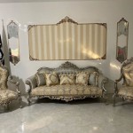 مبل سلطنتی چراغان 7 نفره