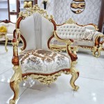 مبل سلطنتی  7 نفره نفره چراغان
