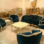 مبل کلاسیک 9 نفره مدل زمرد