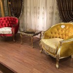 مبل کلاسیک 9 نفره مدل زمرد