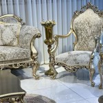 مبل استیل چراغان 7 نفره