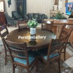 میز ناهارخوری سه تیرک 4 نفره