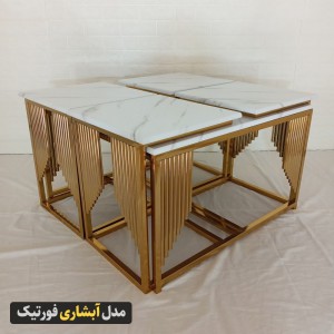 میز جلومبلی عسلی آبشاری