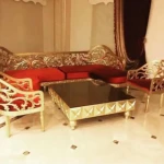 مبل استیل کوین 8 نفره