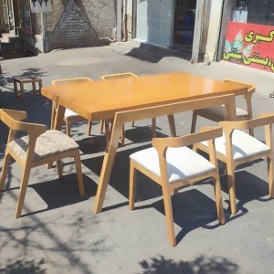 میز ناهارخوری مدرن 4 _ 6  نفره